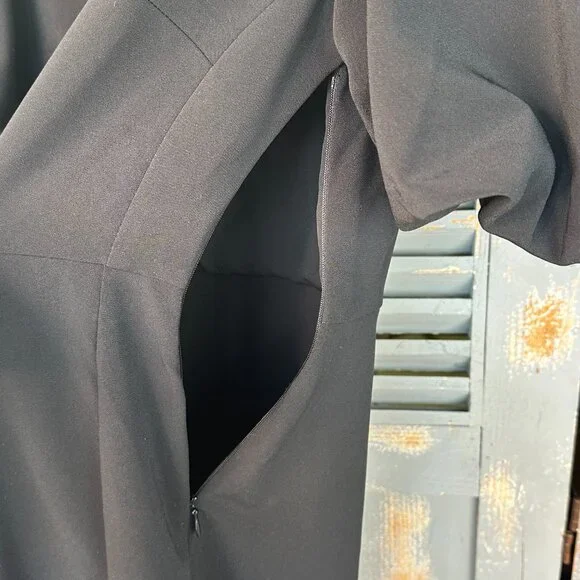 Hill House The Constance Midi Dress Black Sz XS NWT - Picture 12 of 16